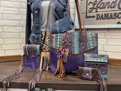 *Summer Special* Ultimate Weekender Set - Purple Navajo