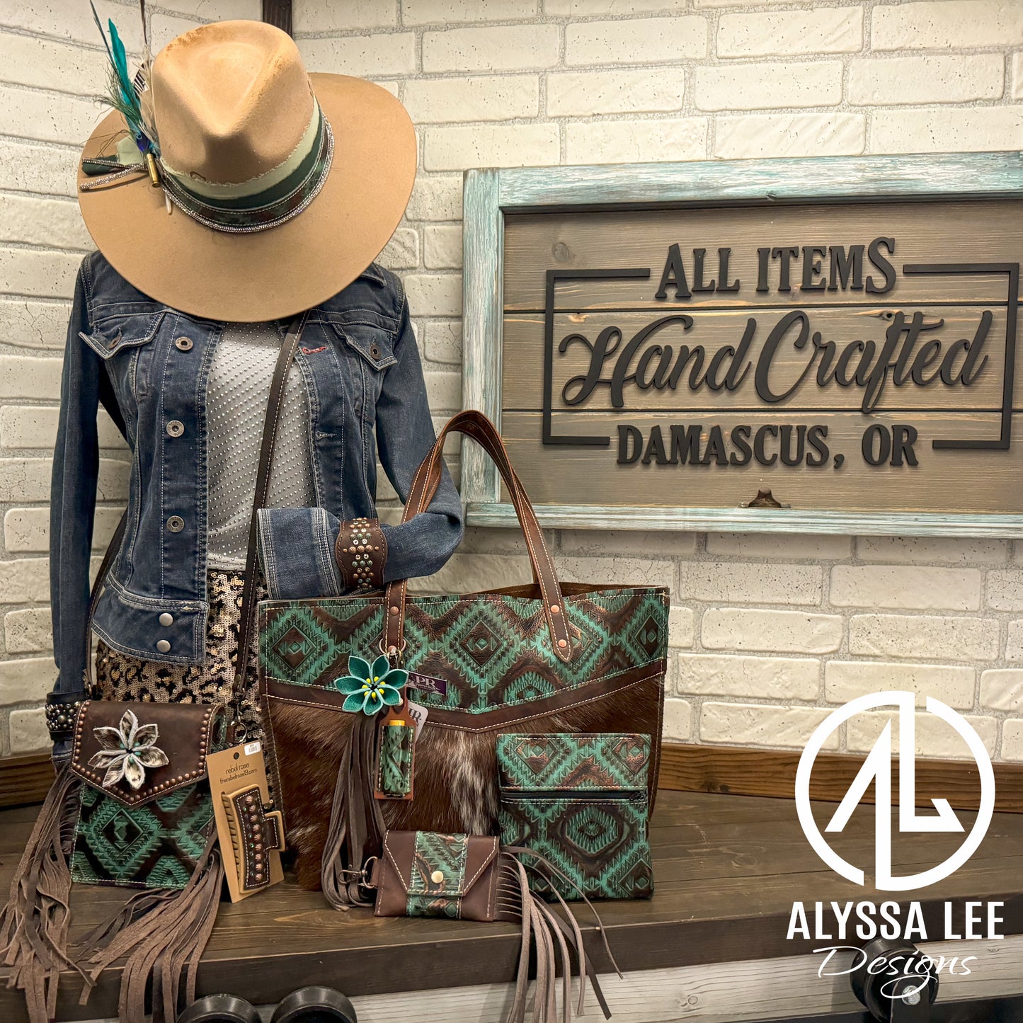 *Summer Special* Ultimate Weekender Set - Teal & Copper Aztec