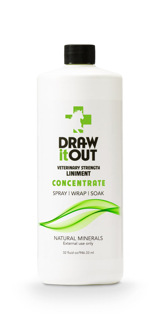 Draw It Out® Horse Liniment 32oz Concentrate