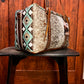 Carry On Duffel - Turquoise Navajo & Cowhide
