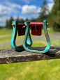 Nettles "The Barrel Racer" - Distressed Turquoise